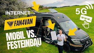 Internet im Wohnmobil 5G vs. Starlink - Welches System passt zu mir?