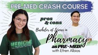 Pre-med Course: BS Pharmacy as Pre Med in the Philippines | Best Premed Course? | + Tips | CDU MED