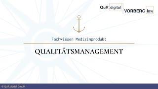 Lektion 7: Qualitätsmanagement