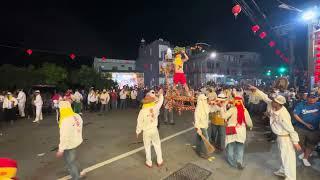 【 2024枋寮北勢寮隆山宮甲辰正科迎王平安祭典 】～10 台東劉部堂 炮炸邯鄲 入廟參香 2024/11/24