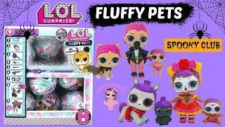 LOL Surprise Fluffy Pets Winter Disco Unboxing Spooky Club Halloween LOL Surprise Pets + Weight Hack