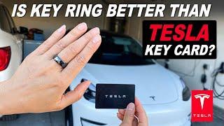 Can this Key Ring replace Tesla key card? Another must have accessories for Tesla Model 3 & Model Y