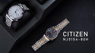 Review đồng hồ Citizen NJ0154-80H mặt kính chất liệu kính Sapphire với kích thước nam tính 40mm