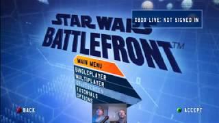 Star Wars: Battlefront - Accounts, Settings, and...Earthquake???