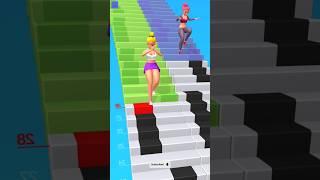 Dance Stairs Race Thrills! Best Mobile Game Fun!#games #ytshorts