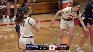 High School Girls Basketball: Rosemount vs. Maple Grove