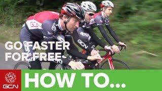 How To Cycle Faster For Free - Ride Your Bike Faster With Less Effort