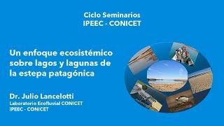 Un enfoque ecosistémico sobre lagos y lagunas de la estepa patagónica - Seminario IPEEC - CONICET