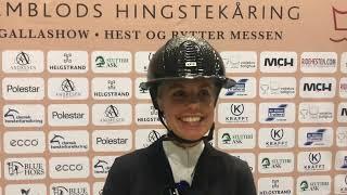 Dansk Varmblods Hingstekåring 2025: Selina Solberg vinder af unghestechampionatet i dressur