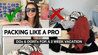 How to Pack like a Pro: Packing a Carry On for a 2 Week Vacation