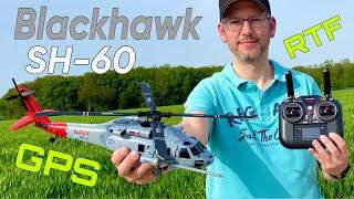 Superscale YuXiang RC Blackhawk F09-H SH60 | den kann wirklich jeder fliegen! Full Review [Deutsch]