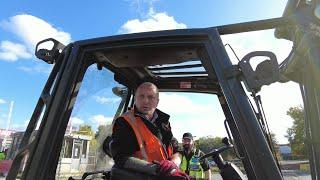 I'll Take That Drone Off You And Drive Over It With This Forklift! ‍️‍️
