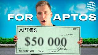 We got $50,000 from the APTOS Airdrop. How to make money on APTOS crypto activity?