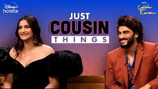 Just Cousins Things | Sonam Kapoor & Arjun Kapoor | Hotstar Specials Koffee With Karan S7