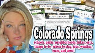 EVERYTHING you need to Know About Colorado Springs [ULTIMATE Relocation Guide To Colorado Springs]