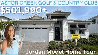 Astor Creek New Construction Home Tour  Port St Lucie Florida | Golf Community