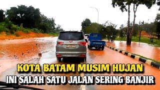 Batam Lagi Musim Hujan, Jalan Pada Banjir