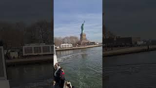 Waited for 40ish years to see the Statue of Liberty #usatravel #newyork