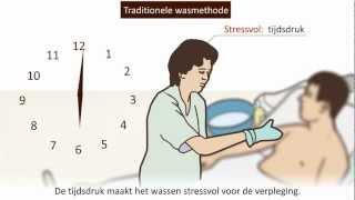 Wassen zonder water - Wat is het en welke voordelen heeft het voor de patiënt?