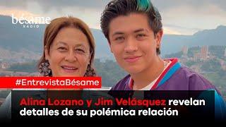 Alina Lozano y Jim Velásquez revelan detalles de su polémica relación