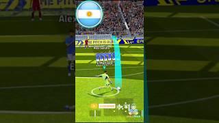 Argentina Free kick challenge llefootboll2023 #efootball #efootball #football #shorts #short