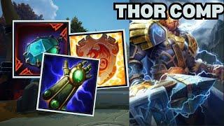 Return To Competitive! - Thor Solo Deity Smite 2 Gameplay
