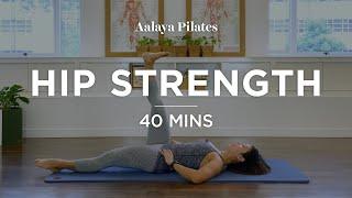 Hip Strengthening - Pilates Matwork Level 1/2 -  40min - Bodyweight exercises