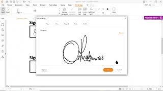 How to attach signature to a PDF file using PDF reader