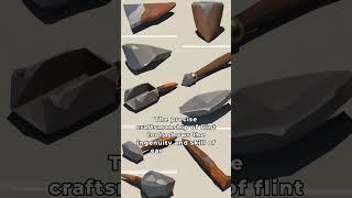 B.3 Flint Tools: Crafting Early Human Survival #FlintTools, #StoneAge, #EarlyHumans #unveilhistories