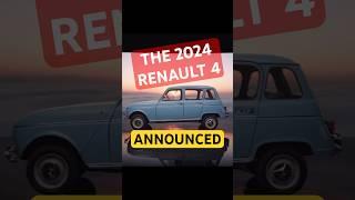 The 2024 Renault 4 was announced at the Mondial de l’Auto in Paris #ev #newcars #shorts