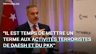 “Il est temps de mettre un terme aux activités terroristes de Daesh et du PKK”