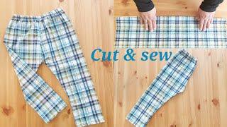  How to make a kids Pajamas⭐ very easy sewing tutorial