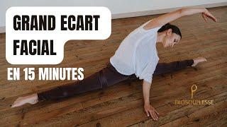 REUSSIR LE GRAND ECART FACIAL / EXERCICE POUR L'OUVERTURE D'HANCHE/ LA ROUTINE POUR CHAQUE JOUR