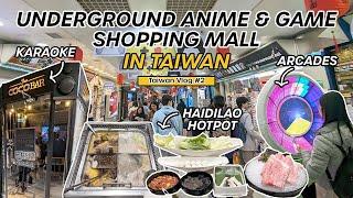Taiwan's UNDERGROUND Anime & Video Game Shopping Mall! Arcades, Karaoke & HaiDiLao Hotpot in Taipei