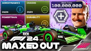 HOW QUICK IS A FULLY-MAXED OUT KICK SAUBER IN F1 24 CAREER MODE?