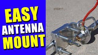 This Quick, Cheap, Easy, and Portable Antenna Mount / Ground Spike is a MUST HAVE! 