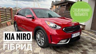 Kia Niro Hybrid. Реальний розхід та економія. Споживання пального