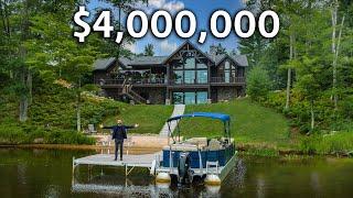 In einem $4.000.000 Lakefront MANSION in Wisconsin!