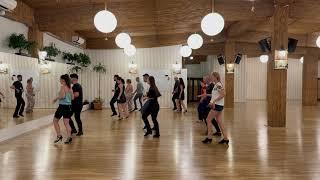 Intermediate Salsa Tutorial Video | Intermediate Combination by Loga Dance School (22 August 2023)
