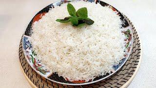 Afghani Chalaw Plain White Rice With Cardamom  چلو افغانى برنج صافى افغاني آبكش چلو سفيد