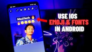 HOW TO USE IOS EMOJIS + FONTS ON INSTAGRAM STORY ANDROID | COMPLETE IOS FEATURES ON IG ANDROID