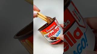 Nutella & Go With Breadsticks #asmr