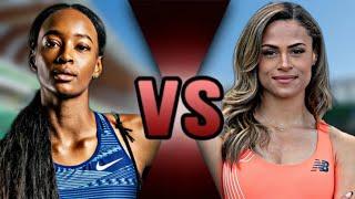 Sydney McLaughlin vs Dalilah Muhammad 400m Hurdles Showdown | US Olympic Trials 2024