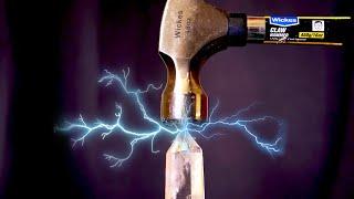 Piezoelectricity - why hitting crystals makes electricity