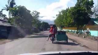 driving to Mambukal, Philippines