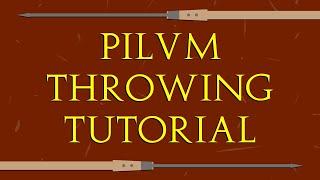 Pilum (Javelin) Throwing Tutorial