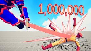 10.000.000 DAMAGE DARK KATANA vs UNITS | TABS - Totally Accurate Battle Simulator