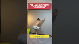 Full-Body Wall Stretch Routine – Relieve Tension & Improve Posture!