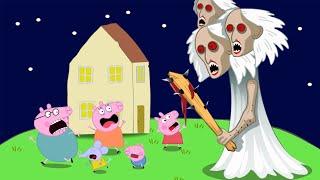 Peppa Pig vs Zombie Granny – Christmas Invasion!  | Peppa Pig Funny Animation