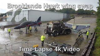 Brooklands Hawk Wing Swap a short 'time-lapse' video
